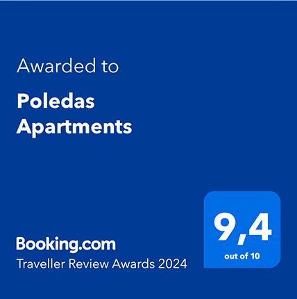 Poledas-Apartments-Award-by-Booking-2024